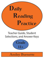 Daily Reading Practice Grade 11+