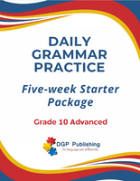 Daily Grammar Practice Grade 10 Advanced