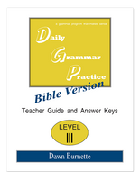 Bible 3 Daily Grammar Practice