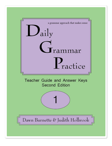 Daily Grammar Practice Grade 1 – DGP Bookstore