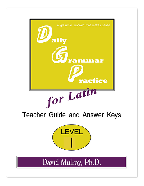 Daily Grammar Practice Latin 1